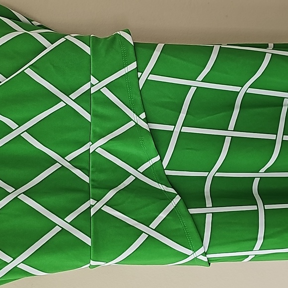 Ann Taylor Fit Flare Business Casual Polyester green Dress - Picture 7 of 13